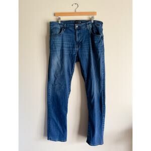 Mavi Jeans Medium Wash Zach Straight Leg Jeans 38x32